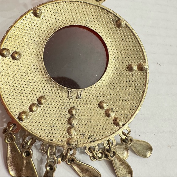 Beaded Statement Necklace African Necklace Boho Ethnic Tribal Pendant Jewelry - Picture 16 of 16